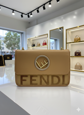 FNDI MONOGRAM FLAP BAG LADIES SLING BAG